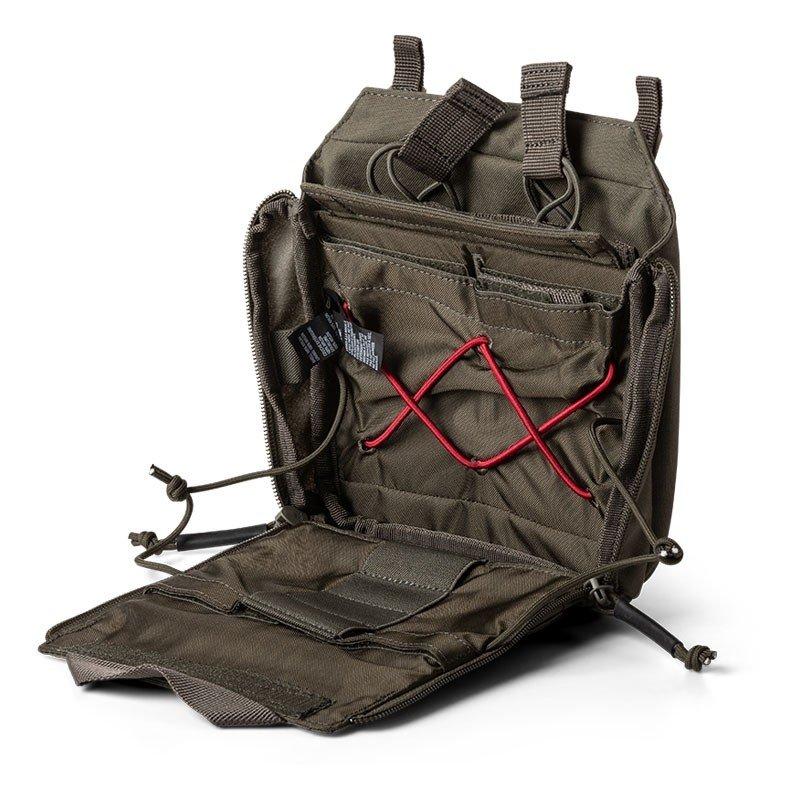 Pochette médicale 5.11 Tactical TacMed Flex en nylon N500D à ouverture frontale rabattable