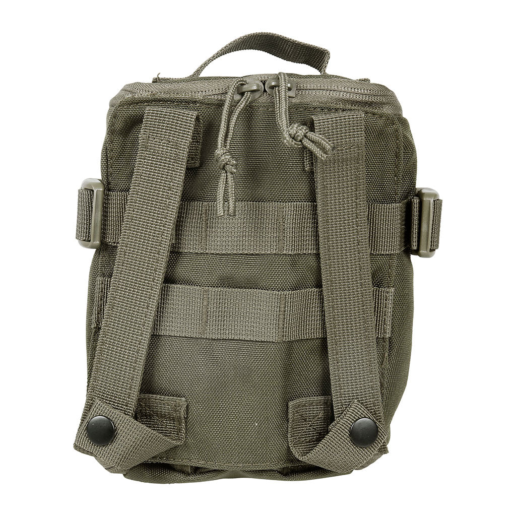 Pochette médicale Ares MOLLE détachable à ouverture complète et compartiments élastiques