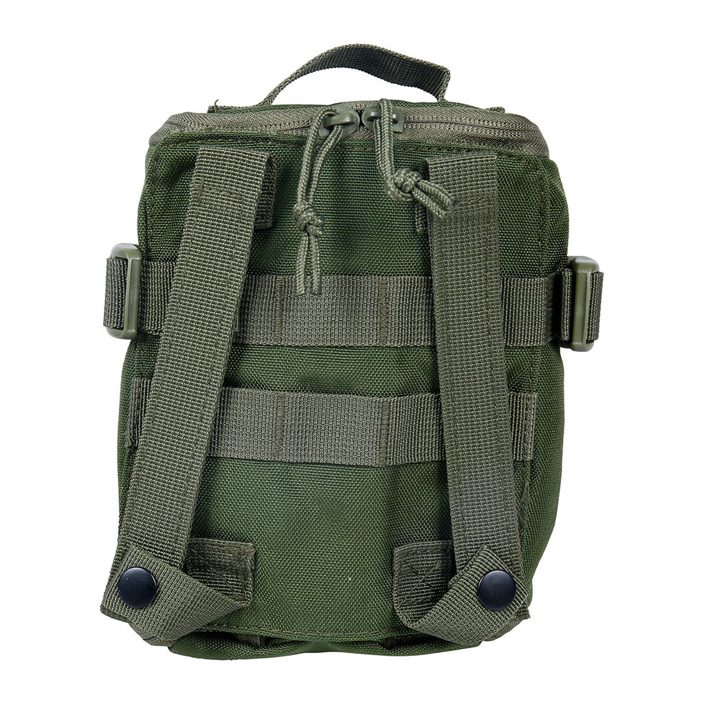 Pochette médicale Ares MOLLE détachable à ouverture complète et compartiments élastiques