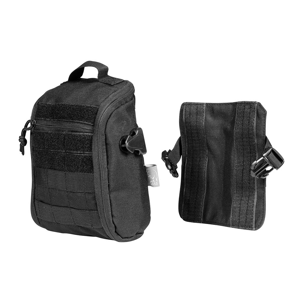 Pochette médicale Ares MOLLE détachable à ouverture complète et compartiments élastiques