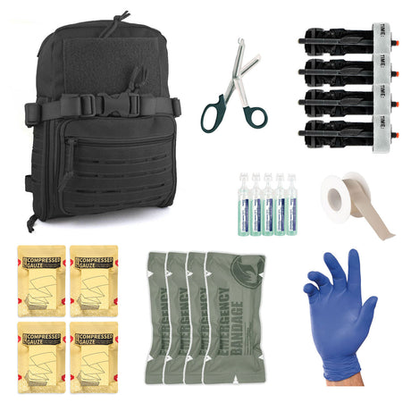Pochette médicale Trousse de secours IFAK ECO-GUARD PATROL Bulldog Tactical Gear