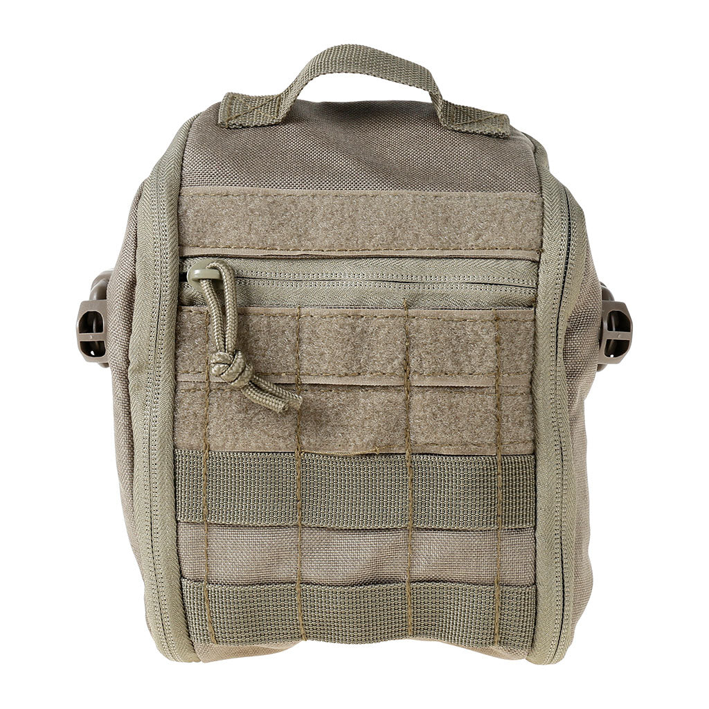 Pochette médicale garnie Ares MOLLE avec garrot pansement compressif et ciseaux