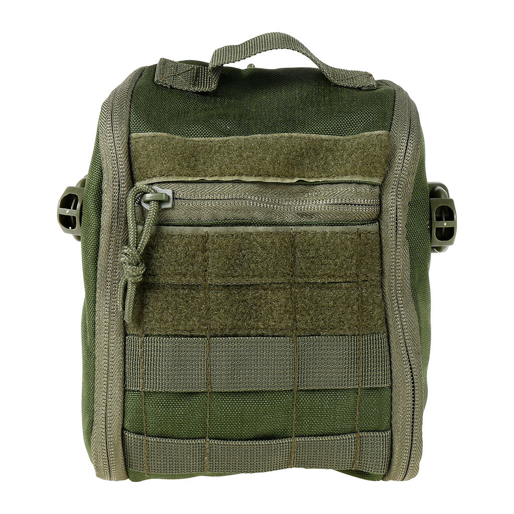 Pochette médicale garnie Ares MOLLE avec garrot pansement compressif et ciseaux