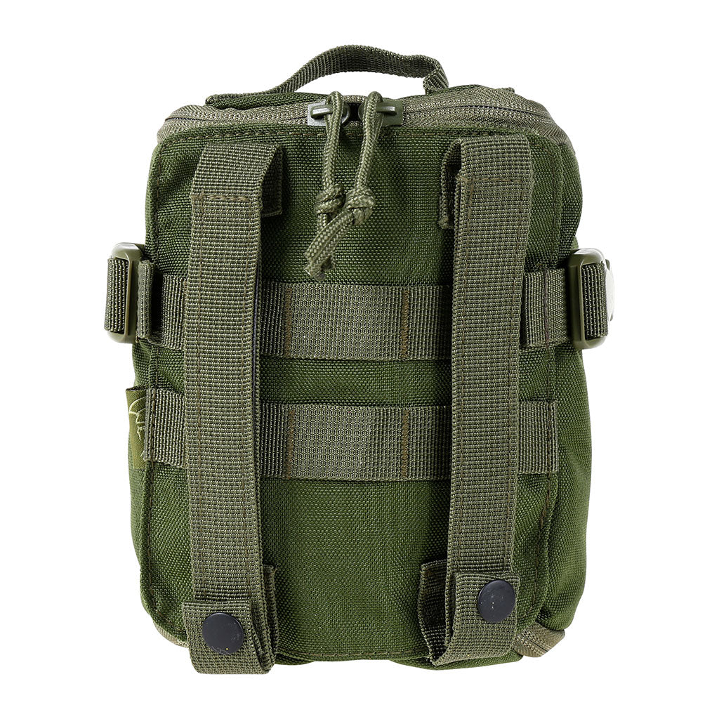 Pochette médicale garnie Ares MOLLE avec garrot pansement compressif et ciseaux