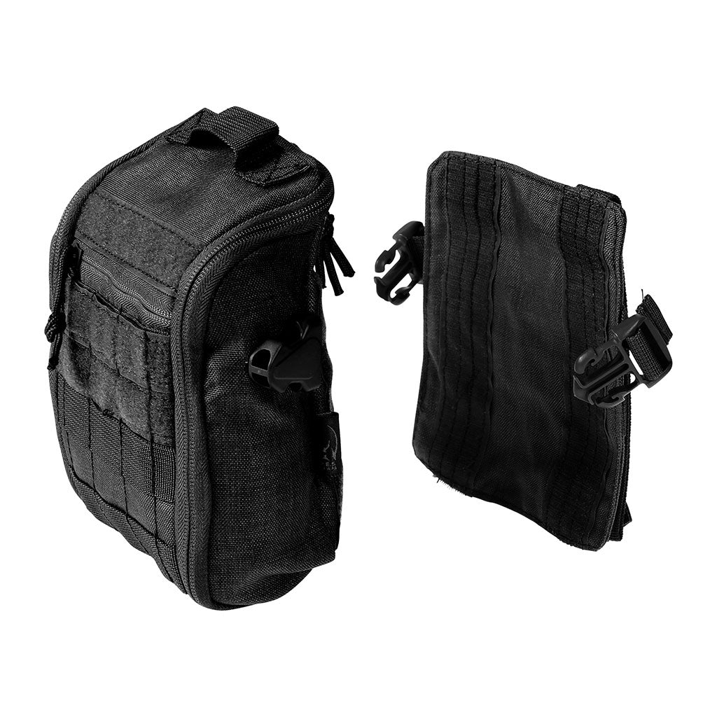 Pochette médicale garnie Ares MOLLE avec garrot pansement compressif et ciseaux