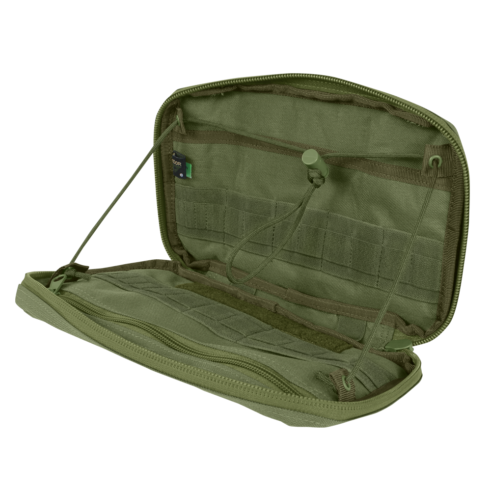 Pochette multi-usages Condor T & T coquille à cordon et fourreau vinyle amovible