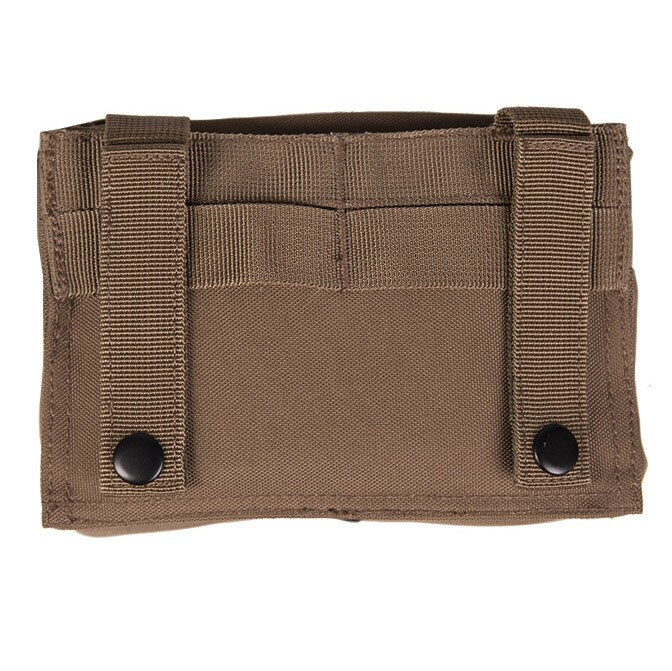 Pochette multi-usages Mil-Tec Laser Cut Petit format 17 × 12 cm polyester Oxford avec œillet de drainage