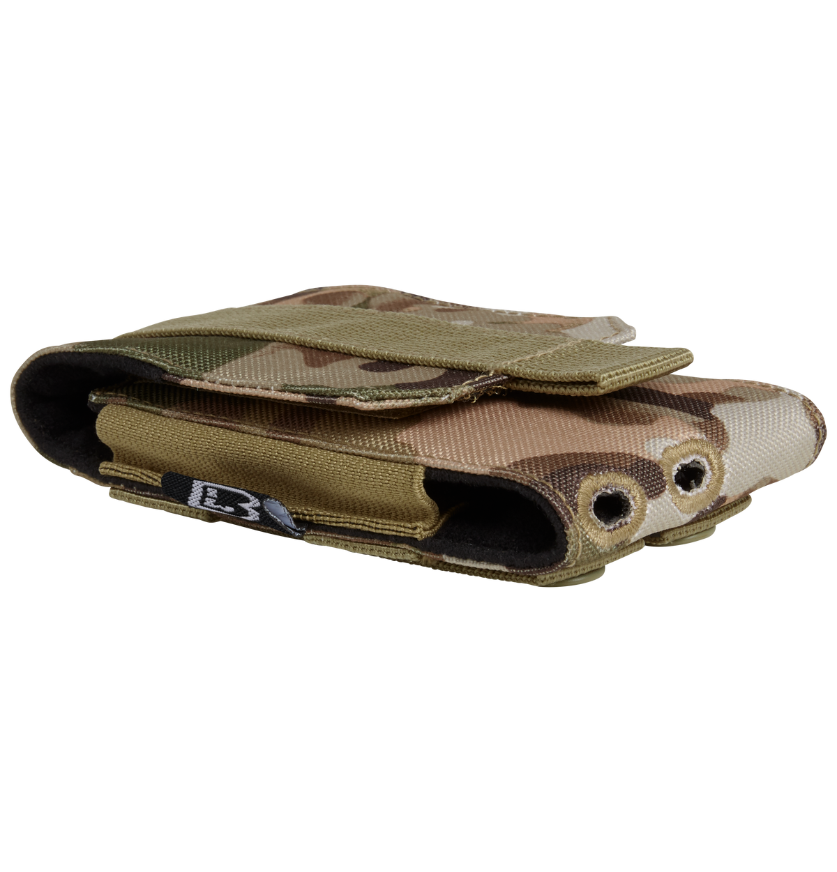 Pochette téléphone Brandit MOLLE format moyen rabat auto-agrippant 13 x 7 x 2,5 cm