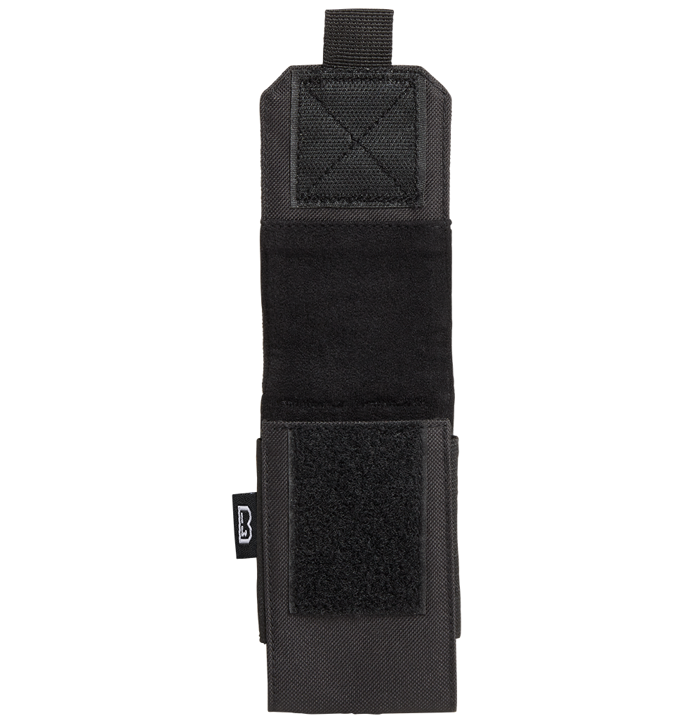 Pochette téléphone Brandit MOLLE format moyen rabat auto-agrippant 13 x 7 x 2,5 cm