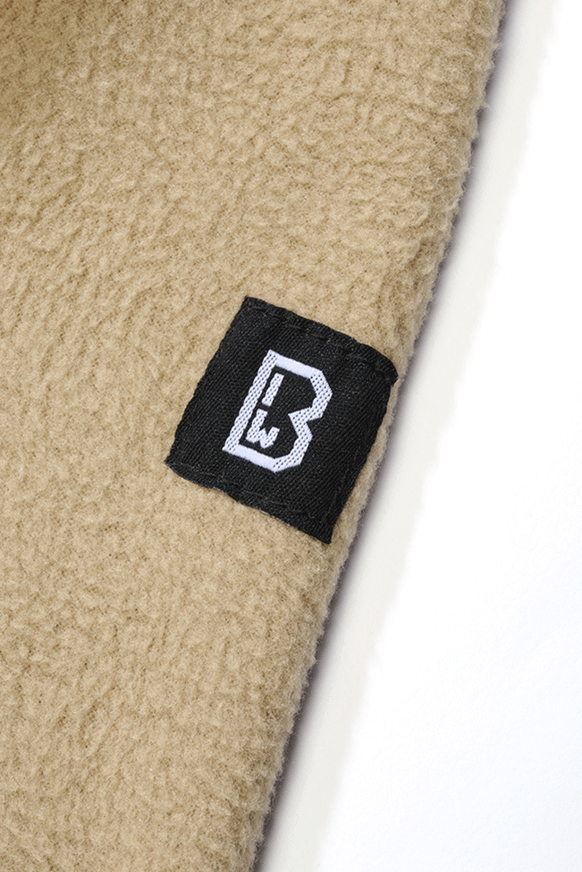 Polaire Brandit Fleece Troyer 170 g/m² col montant et poche de poitrine dissimulée