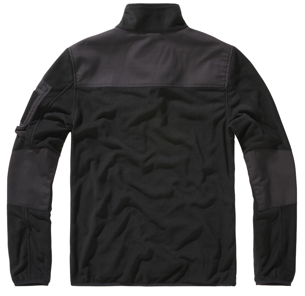 Polaire Brandit Fleece Troyer Ripstop 170 g/m² épaules et coudes renforcés poche de bras