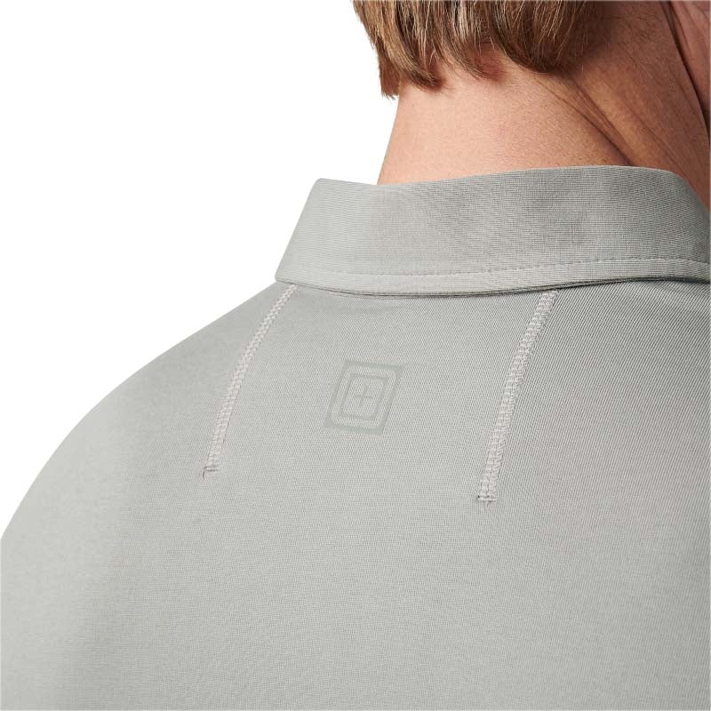 Polo Archer Crest 5.11 Tactical coton pima extensible à col deux parties