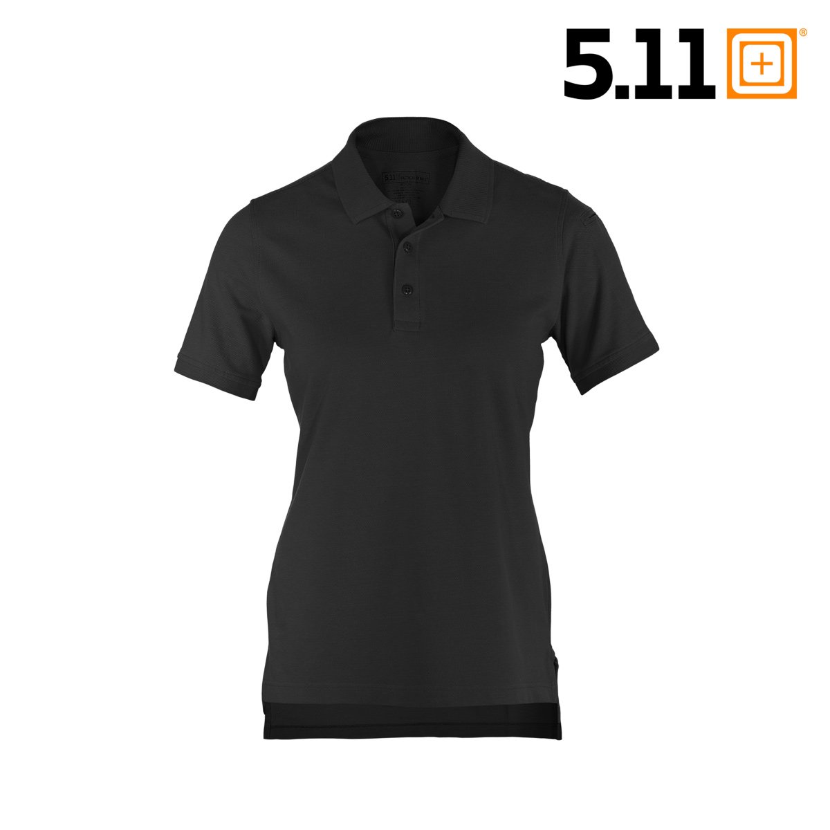 Polo Professional femme 5.11 Tactical coton piqué 6,8 oz à col baleiné
