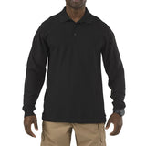 Polo Utility manches longues 5.11 Tactical coton polyester à coupe longue