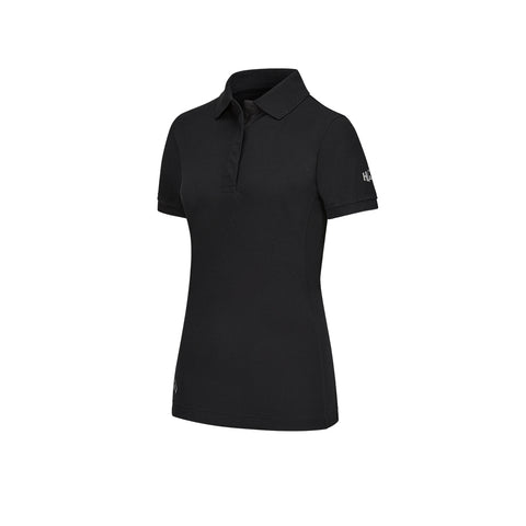 Polo femme Haix Flextreme coton polyester col à boutons lavable à 60 °C