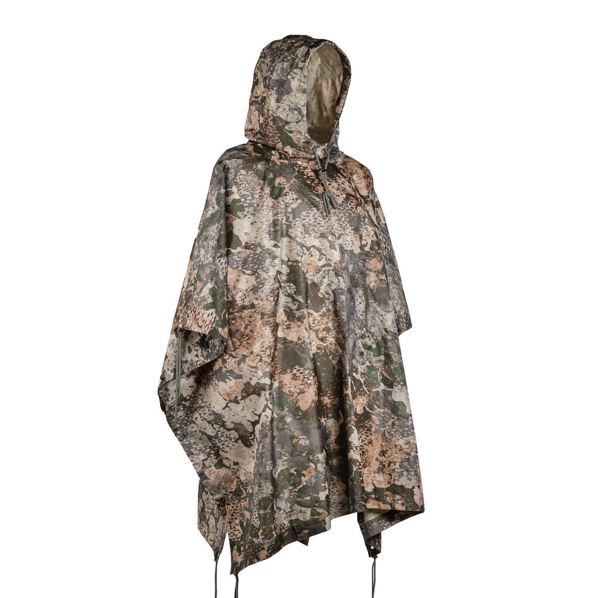 Poncho Mil-Tec CIV-TEC ripstop polyester enduit PVC colonne d'eau 5 000 mm multi-usages