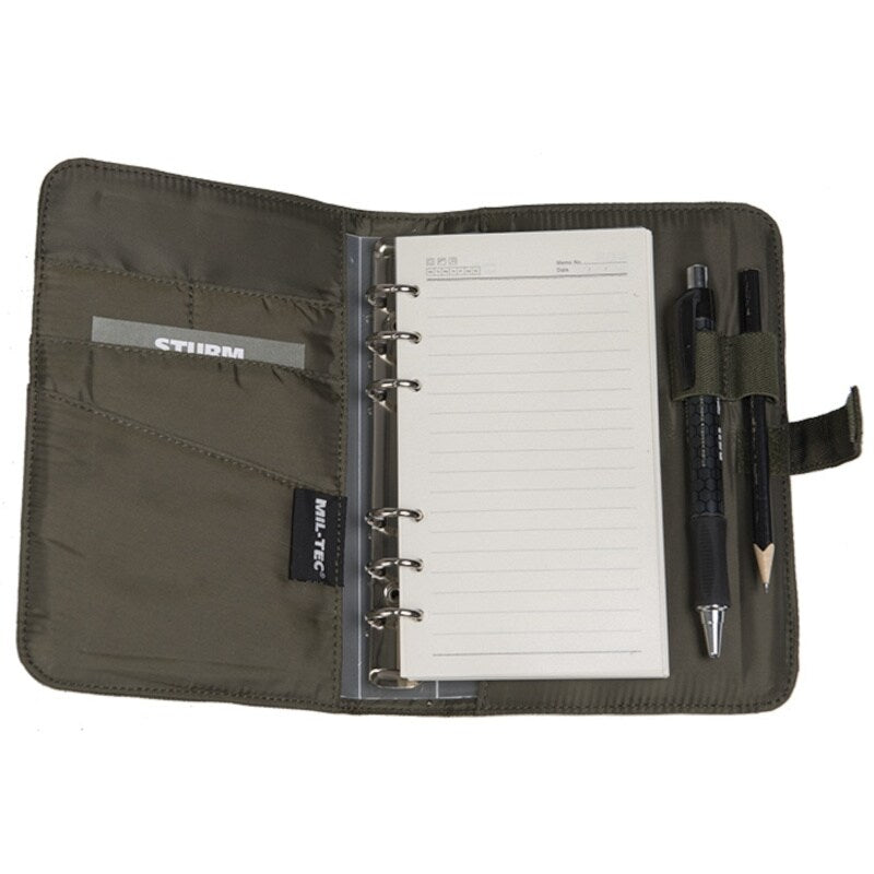 Porte-carnet tactique Mil-Tec Petit format avec bloc-notes
