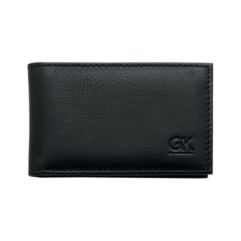 Porte-cartes mini horizontal GK Pro FDO 2 volets cuir 3 emplacements