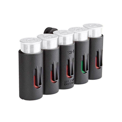 Porte-cartouches rigide calibre 12 FAB Defense SH-5 (5 cartouches) à fixation Picatinny