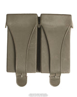 Porte-chargeur G3 de la Bundeswehr en polyamide enduit 16 x 18 cm, occasion, lot de 10