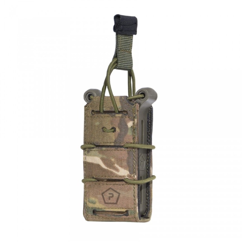 Porte-chargeur pistolet Pentagon Elpis simple en Cordura 500D à armature Kydex compatible MOLLE