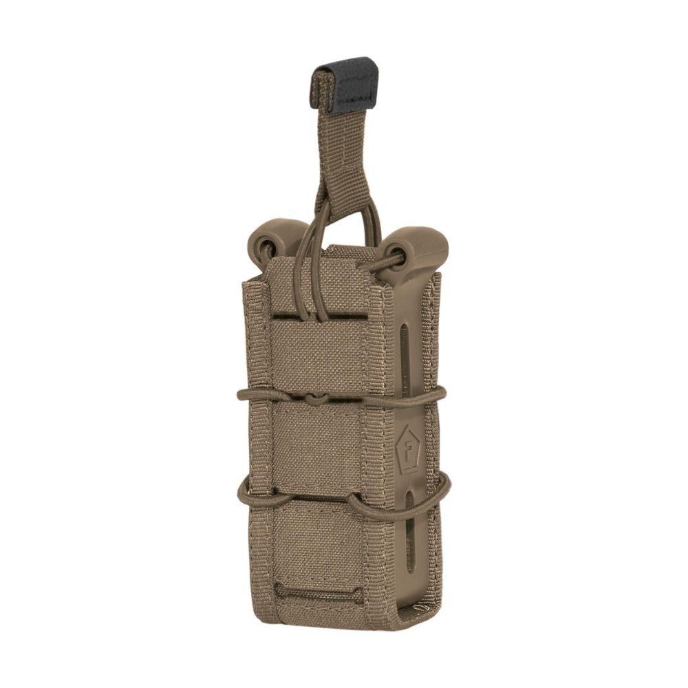 Porte-chargeur pistolet Pentagon Elpis simple en Cordura 500D à armature Kydex compatible MOLLE