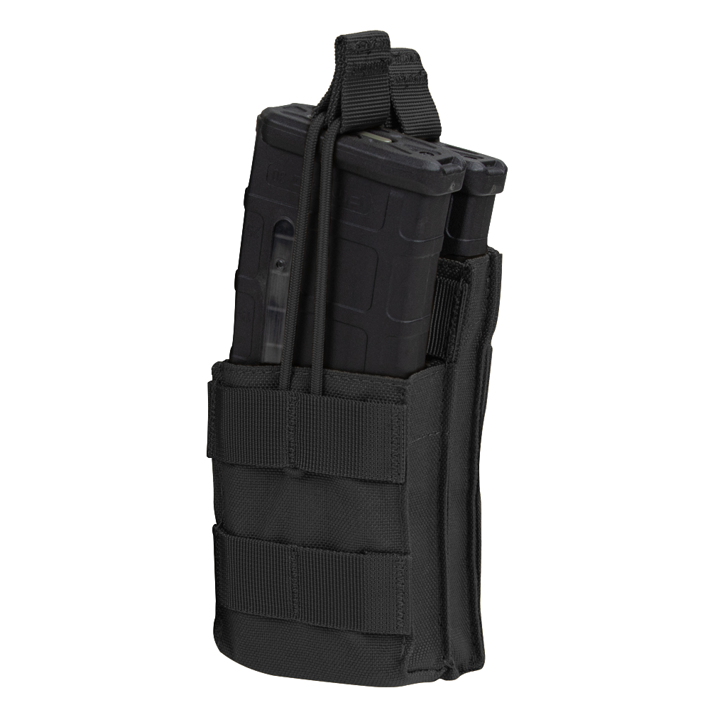 Porte-chargeur ouvert Condor Single Stacker M4 deux chargeurs superposés