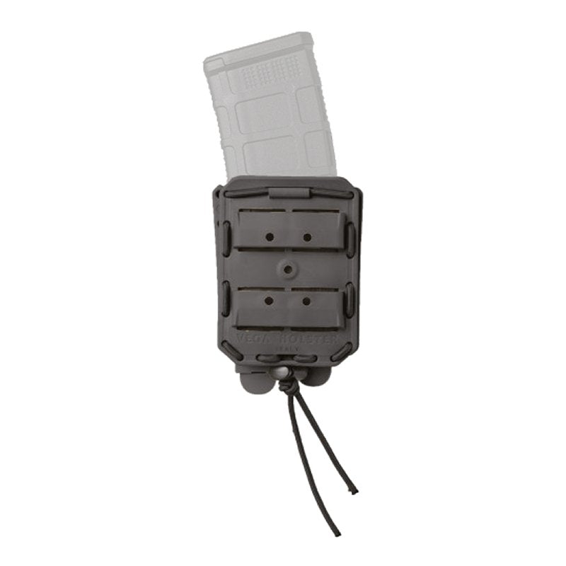 Porte-chargeur rigide Vega Holster Bungy 8BL03 pour chargeur de fusil 5.56, rétention élastique et MOLLE