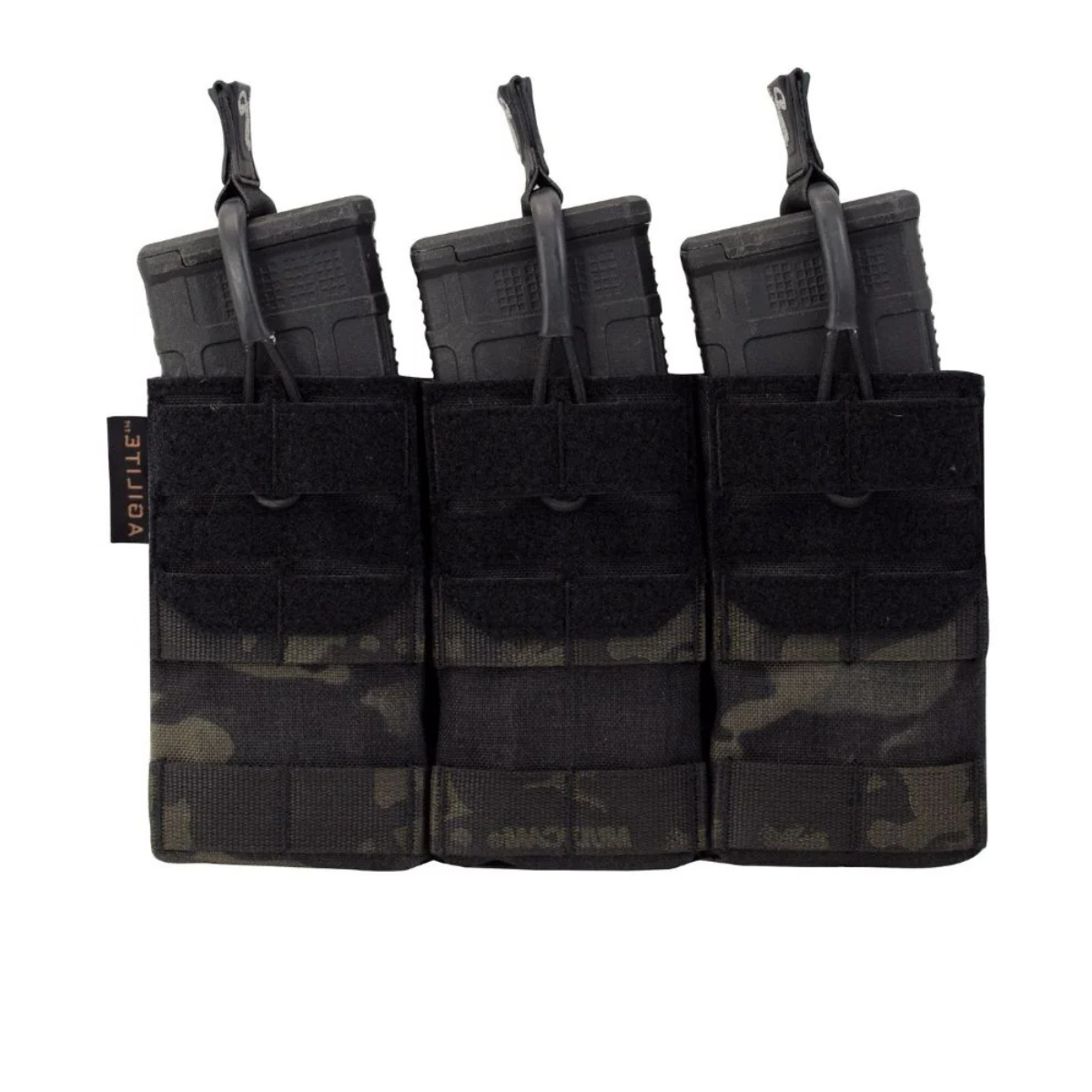 Porte-chargeur triple Agilite AG3 MOLLE 5,56 mm de 160 g, emprise 3 x 6 rangs