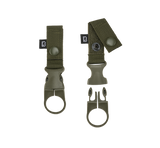 Porte-gourde Brandit à clip pour ceinturon et MOLLE lot de 2 sangles polypropylène