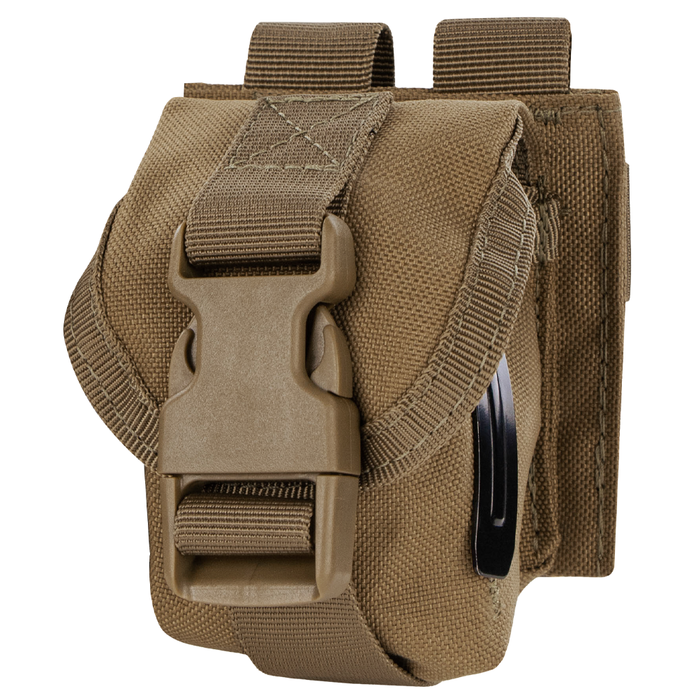 Porte-grenade Condor Single Frag rabat réglable à boucle de dégagement rapide