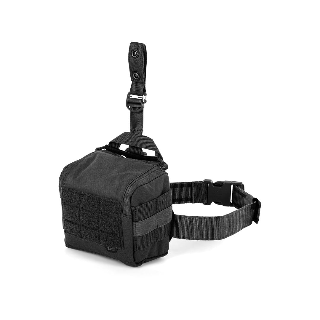 Porte-grenade double 40 mm 5.11 Tactical en nylon 500D à rabat de rétention MOLLE