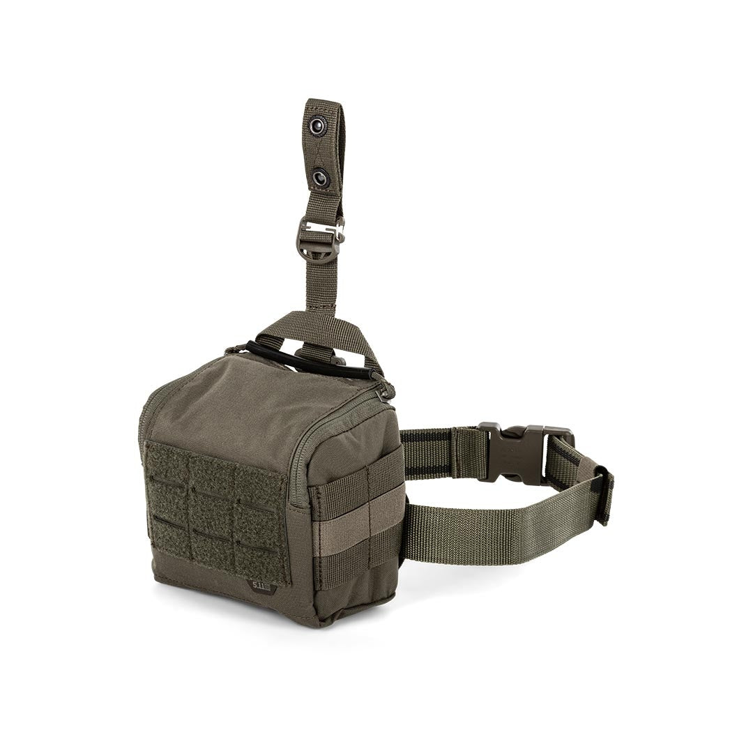 Porte-grenade double 40 mm 5.11 Tactical en nylon 500D à rabat de rétention MOLLE