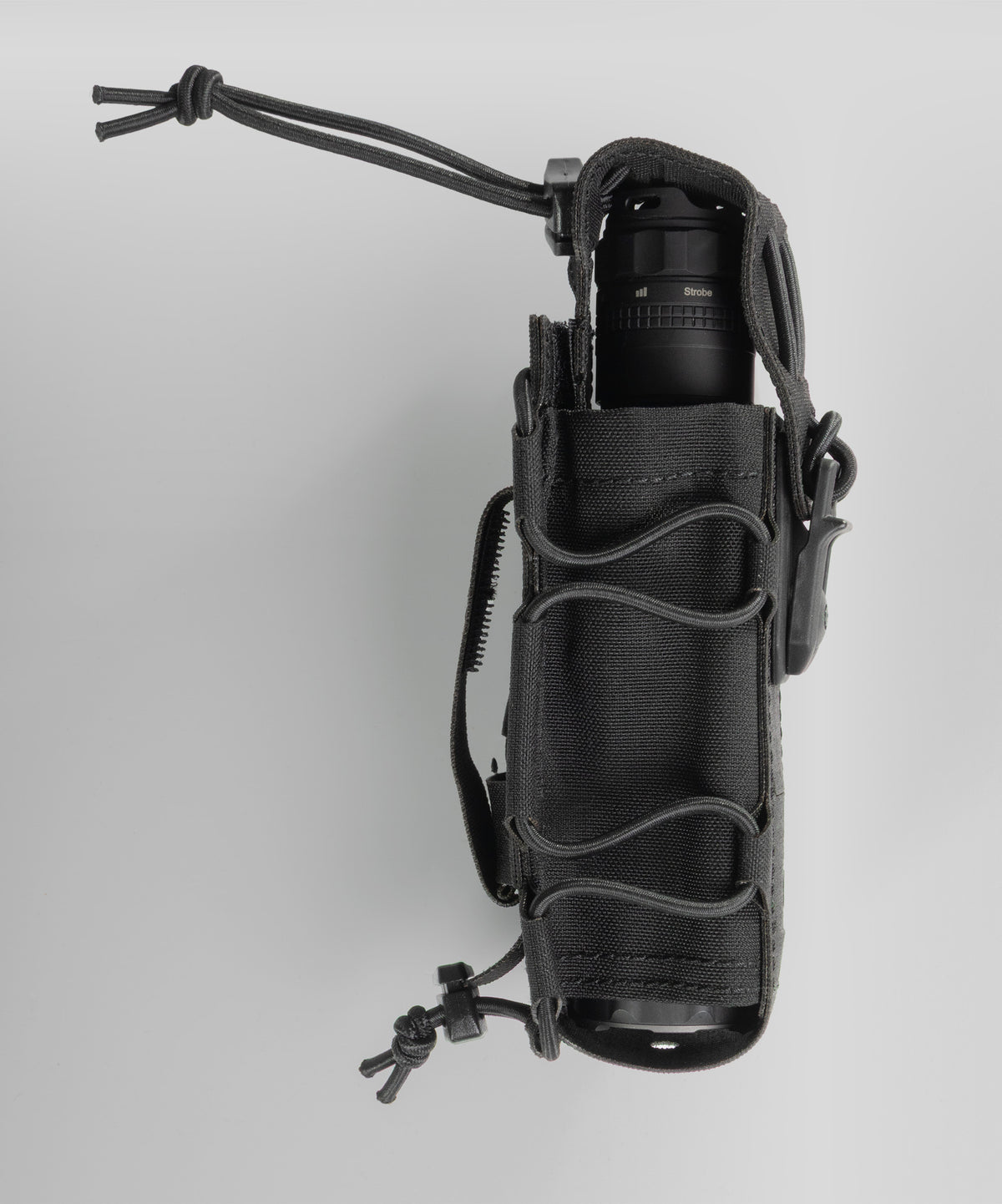 Porte-lampe GK Dutycall réglable sur platine MOLLE en deux finitions