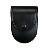 Porte-menottes Centurion ASP en cuir avec couvercle de protection et boucle Snap-Loc