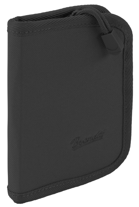 Portefeuille Brandit One polyester 600D fenêtre transparente dépliante 14,5 x 11,5 cm