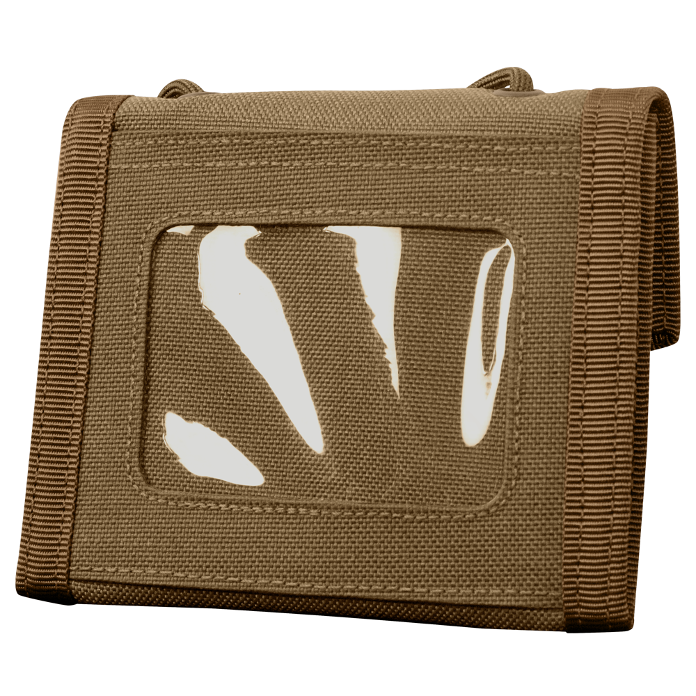 Portefeuille Condor Vault trois volets six porte-cartes et tour de cou amovible