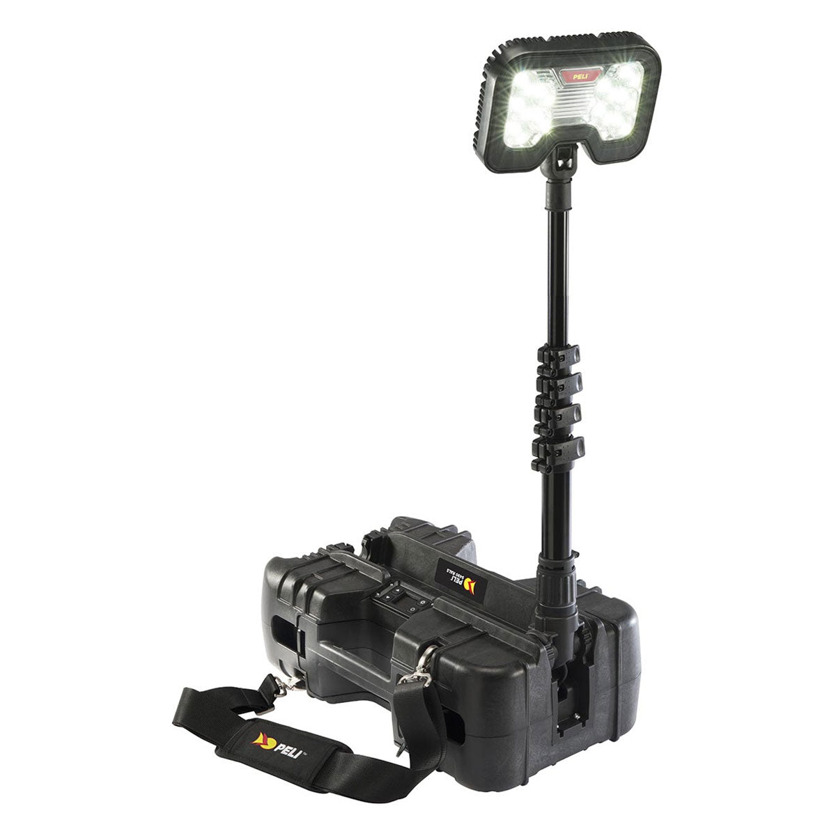 Projecteur Peli RALS 9490 6 000 lumens IP54 mât 1,83 m batterie échangeable
