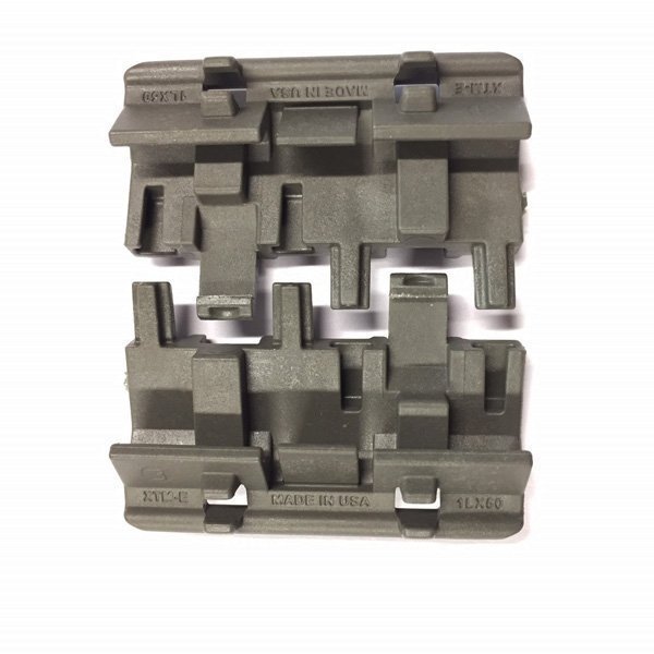 Protections de rail XTM Enhanced Magpul 4 cm sécables avec clips de routage de câbles