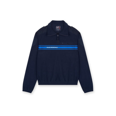 Pull polaire GK Professional Police Municipale renforts épaules et coudes poche poitrine