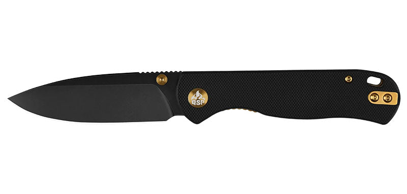 Couteau pliant QSP Ferret 170A2 acier NitroV lame 76 mm lame drop point