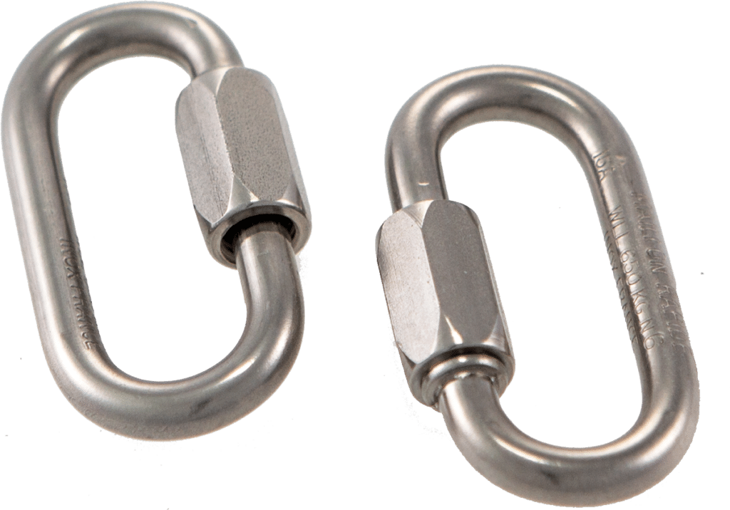 Maillons rapides Olympia Triumph en acier inoxydable 57 mm pour échelle RBL