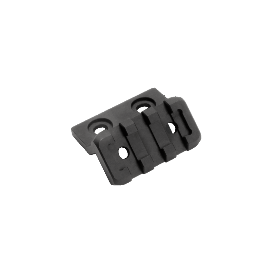 Rail Picatinny décalé M-LOK Magpul en aluminium 3 fentes positions 11 h et 1 h
