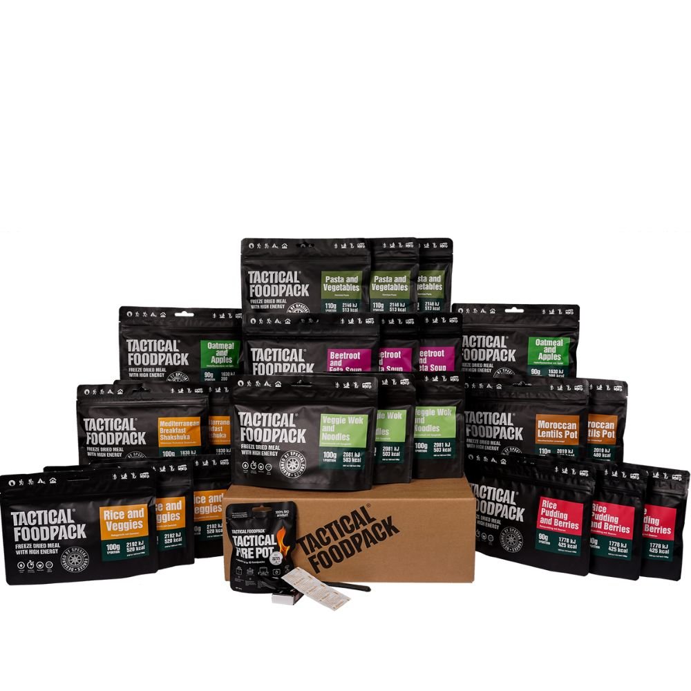 Ration lyophilisée Tactical Foodpack SOS Food Supply sans viande