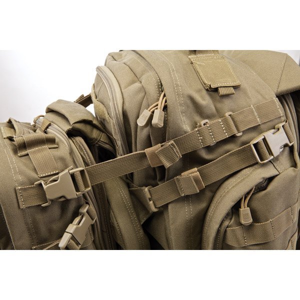 Rush Tier System 5.11 Tactical quatre sangles fixation MOAB 6 et MOAB 10