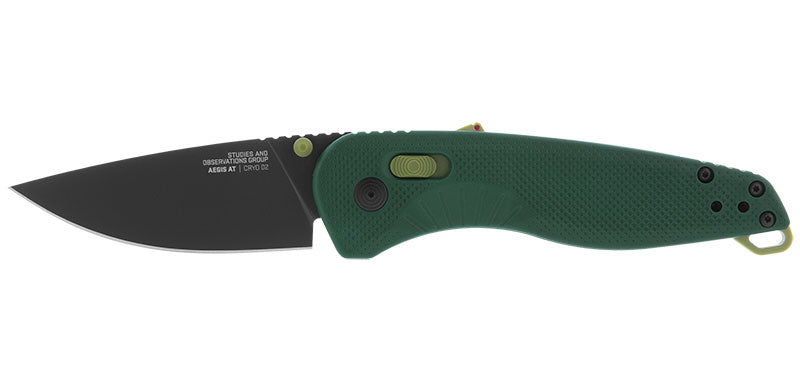 Couteau pliant SOG Aegis AT Forest / Moss acier CRYO D2 lame 76 mm