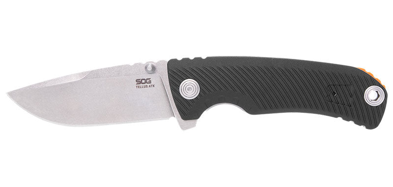 Couteau pliant SOG TELLUS ATK TELLUSATKBKOR acier CRYO 440C lame 89 mm