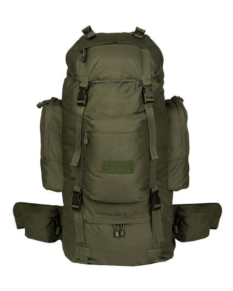 Sac à dos 75 L Mil-Tec Ranger en polyester 600D enduit avec housse de pluie intégrée