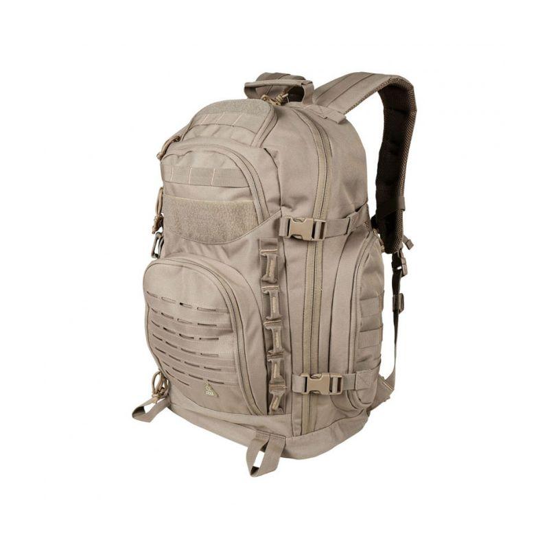 Sac à dos Ares Trek 60L en polyester 600D enduit PVC, dos ventilé et porte-piolets