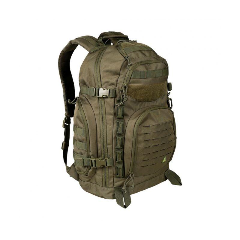 Sac à dos Ares Trek 60L en polyester 600D enduit PVC, dos ventilé et porte-piolets